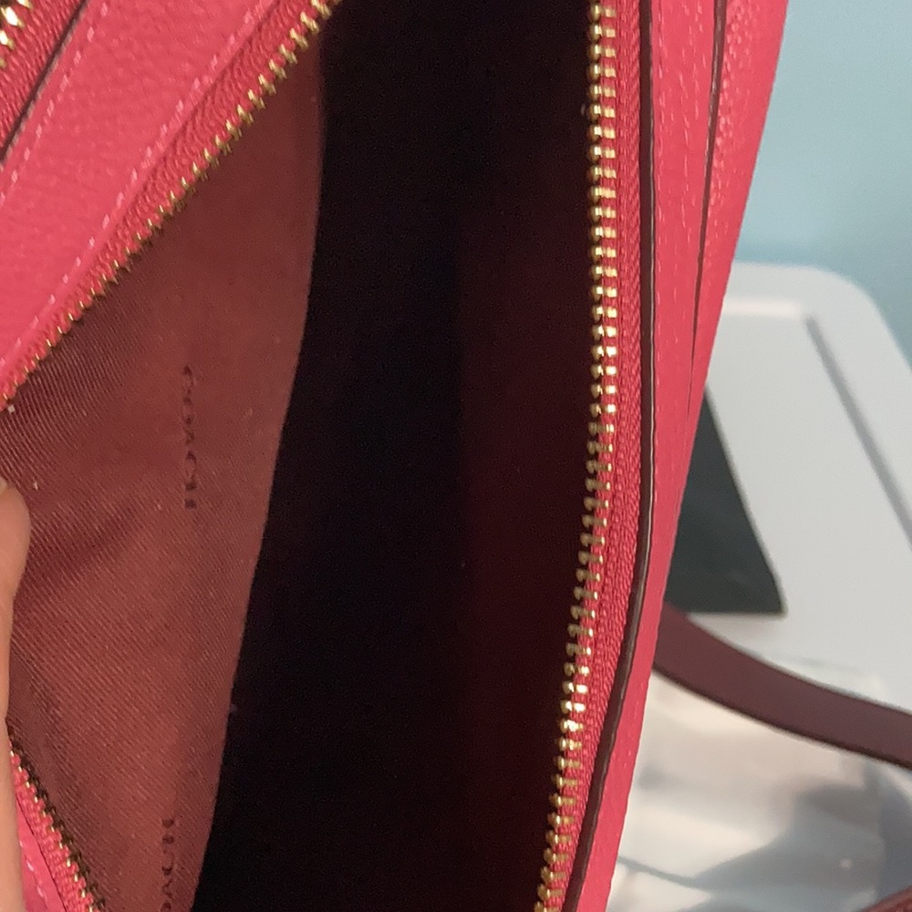 Coach Cassie color block pebble leather Camera baga - Picture 10 of 14
